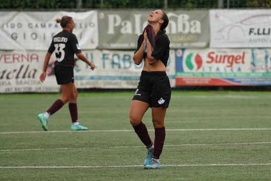 La delusione del Pomigliano Calcio Femminile. Photo by Official X Pomigliano Calcio Femminile La delusione del Pomigliano Calcio Femminile. Photo by Official X Pomigliano Calcio Femminile