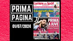 Prima pagina Corriere dello Sport: “Juventus, Douglas Luiz. Ora Thuram”