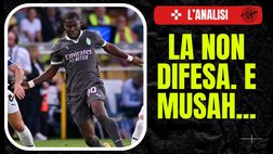 Milan, da mani nei capelli. Difesa improponibile. Musah fa riflettere