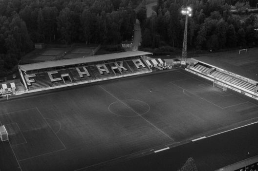 Lo stadio, Tehtaan Kenttä di Valkeakoski, casa dell'FC Haka (Credits FC Haka/Instagram) fc HAKA