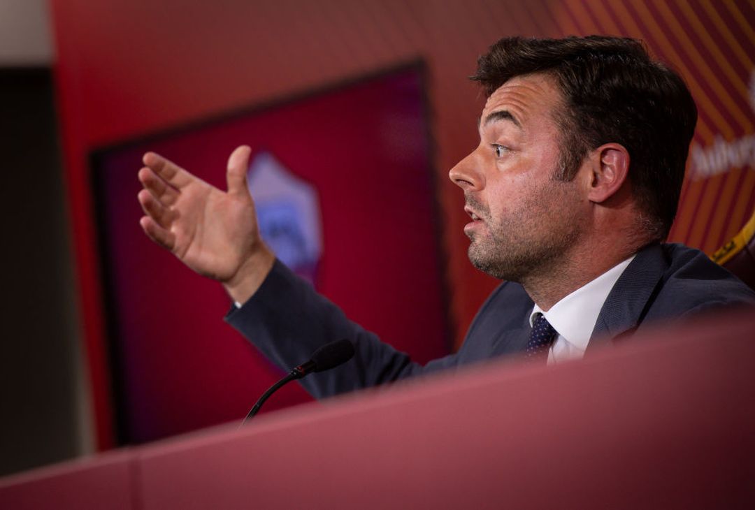 Roma, la conferenza stampa di Tiago Pinto – FOTO GALLERY - immagine 8