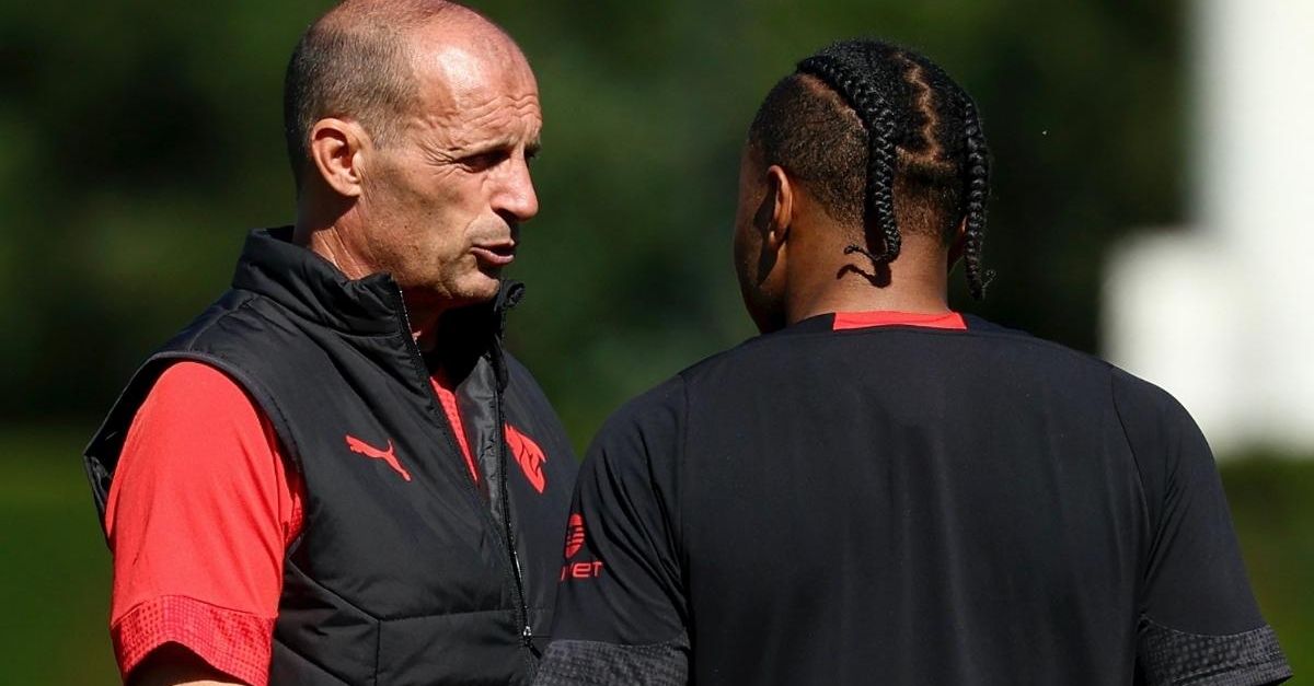 milan nkunku accelera e ha gi224 impressionato allegri per un particolare