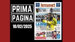 Prima pagina Tuttosport: “Milan, orgoglio Ibra e … Santi Giménez”