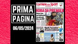 Prima pagina Corriere dello Sport: “Roma-Juventus, roba da Premier”