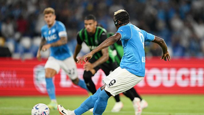 VIDEO Napoli-Sassuolo, gli highlights: decidono Osimhen e Di Lorenzo - immagine 1