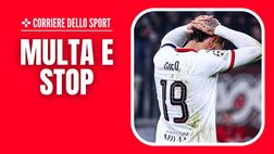 Milan, multa e squalifica per Theo Hernández: già 5 espulsioni in rossonero