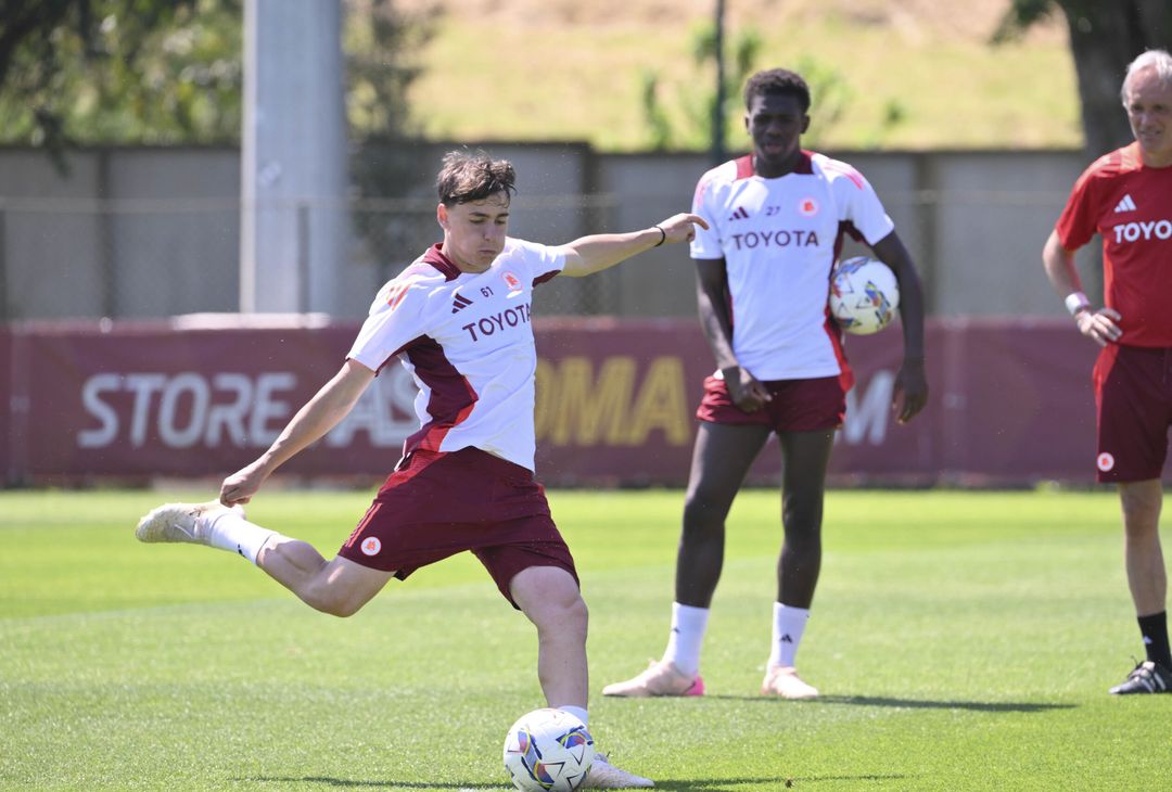 Trigoria, la seduta di allenamento a due giorni dalla Fiorentina – FOTO GALLERY - immagine 12