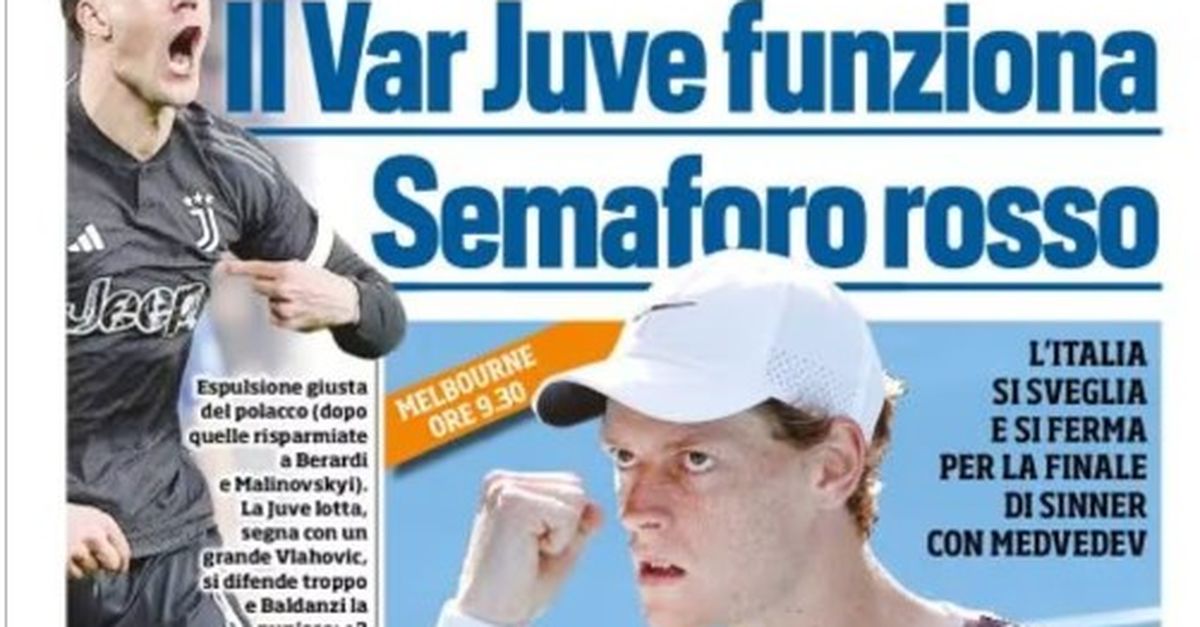 Juventus Draw Against Empoli and Milan Draw Against Bologna – Front Page News in Turin Newspaper