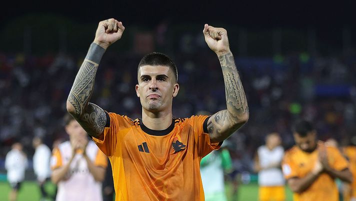 Pisa-Roma 0-1, la gioia di Mancini: “Tre punti da squadra. Avanti insieme” - immagine 1