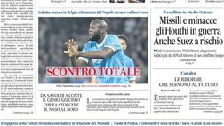 Prime pagine giornali sportivi oggi: il Napoli sui media