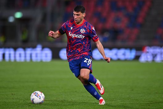 Cambiaghi in azione. (Foto di Alessandro Sabattini/Getty Images) Roma-Bologna, ecco il pronostico dell’intelligenza artificiale per la partita- immagine 3
