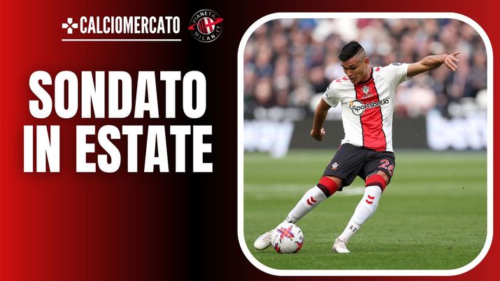 Il centrocampista del Southampton Carlos Alcaraz, classe 2002, obiettivo di calciomercato dell'AC Milan. News e ultime notizie sul giocatore (foto Getty Images) Calciomercato Milan, il centrocampista Alcaraz obiettivo di Maldini