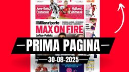 Prima pagina Corriere dello Sport: “Il Milan riparte. Max on fire”