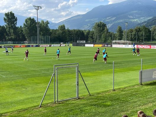 Torino a Prato allo Stelvio: seduta pomeridiana, Anjorin non in gruppo - immagine 5