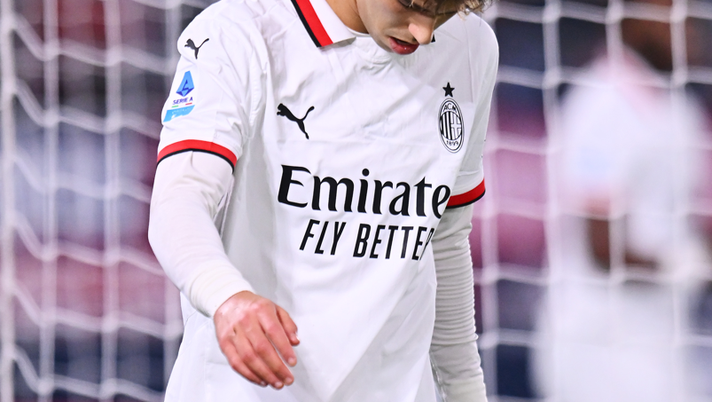 Joao Felix AC Milan Bologna-Milan 2-1 Serie A 2024-2025