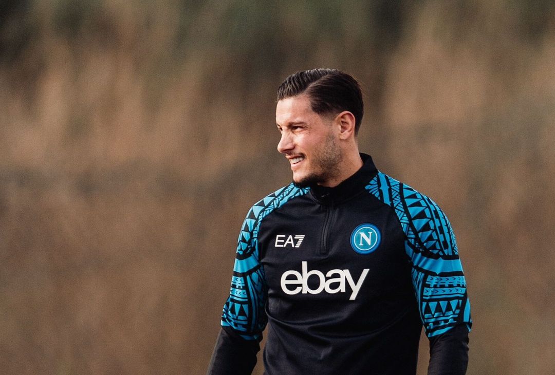 Mazzocchi svolge il suo primo allenamento con il Napoli in vista del Torino