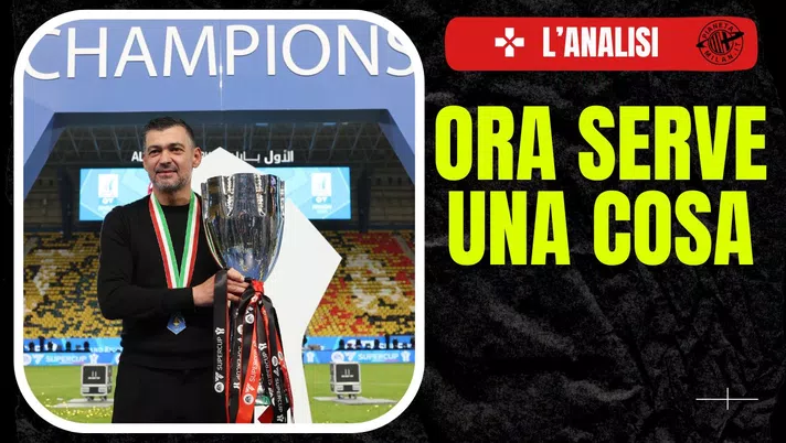 Sergio Conceicao AC Milan derby Inter-Milan 2-3 Supercoppa Italiana