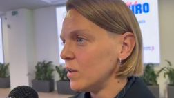 VIDEO / Arianna Fontana: “Essere a San Siro per l’Inter emozionante. Per lo scudetto…”