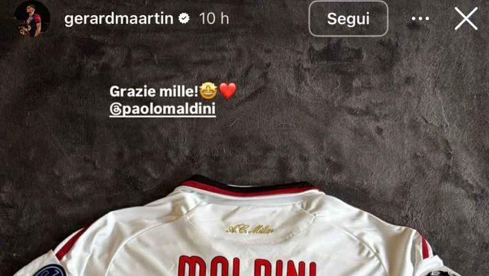 Milan, Maldini sorprende Gerard Martin: tra passato e futuro rossonero