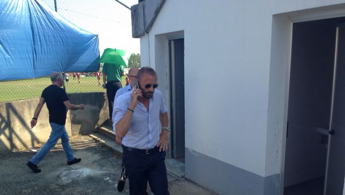 Il direttore sportivo del Torino Gianluca Petrachi a Cantalupa Torino, Petrachi e Cairo sono arrivati a Cantalupa per l’amichevole della Primavera - immagine 1