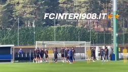 VIDEO FCIN1908 / Dortmund-Inter, l’Inter si allena in vista della sfida di Champions