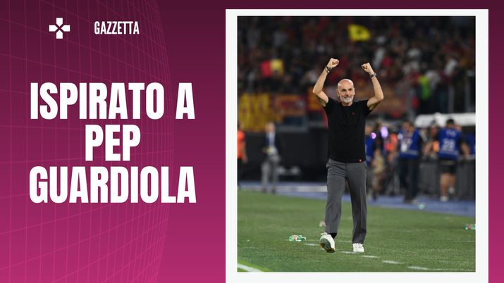 Stefano Pioli AC Milan Roma-Milan 1-2 Serie A 2023-2024