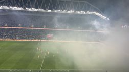 Lancio di razzi in campo, il derby di Tel Aviv interrotto e ripreso