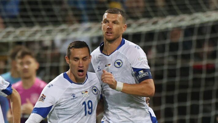 Dzeko in nazionale segna sempre: “Rovino l’età media della squadra!” - immagine 1