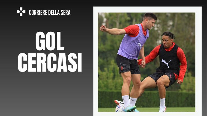 Jovic Okafor AC Milan allenamento Milan Milanello