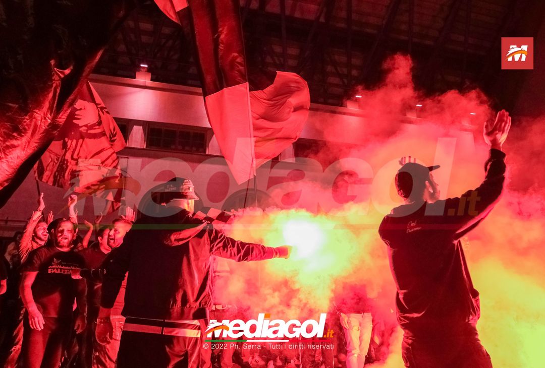 FOTO PALERMO, cori e fumogeni al Barbera: festa per i 122 anni del club (LA GALLERY) - immagine 37