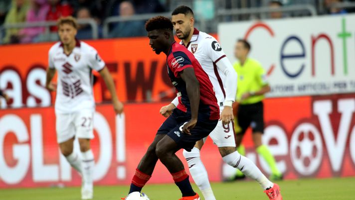 Cagliari-Torino 3-2, il tabellino: ammoniti quattro giocatori, tre sono granata - immagine 1