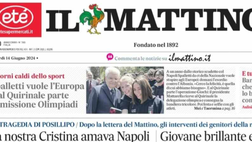 PRIMA PAGINA IL MATTINO OGGI: “Spalletti vuole l’Europa”