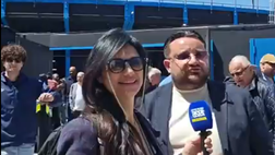 Il Napoli batte il Pisa e va in Champions: le reazioni dei tifosi alla Cetilar Arena