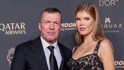 Ex Inter, Matthäus sfila alla cerimonia per il Pallone d’oro con la nuova fiamma: ha 26 anni