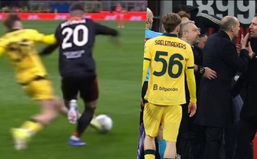 Milan piange per gli arbitri e dimentica il mancato rosso a Saelemaekers e il rigore gigante di Maignan- immagine 2