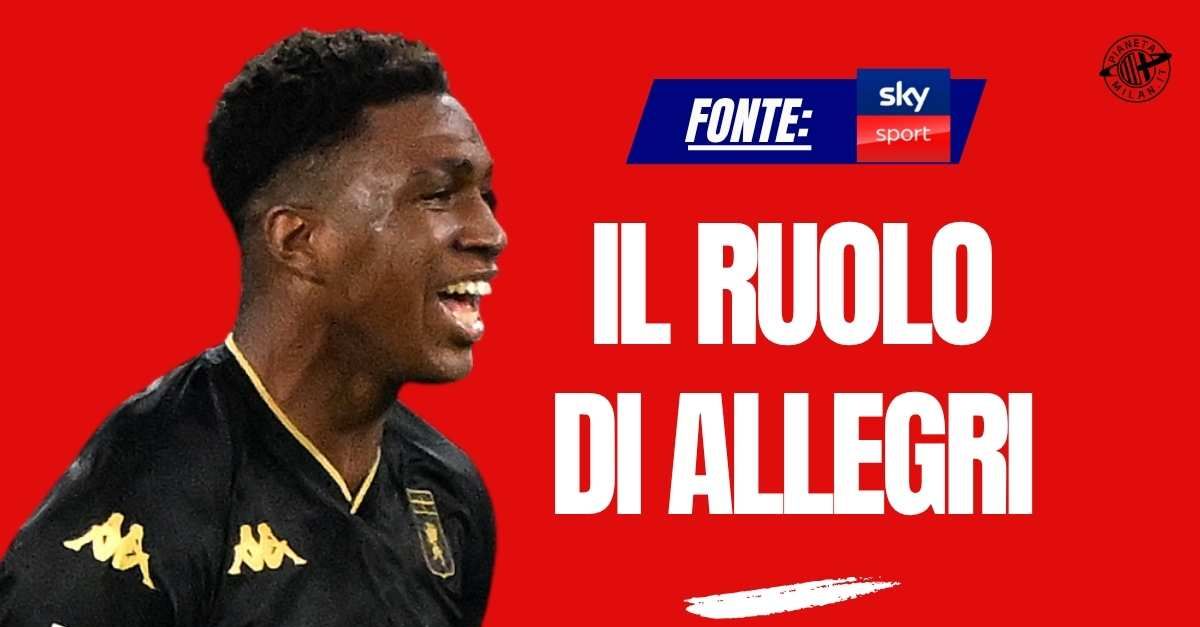 Calciomercato Milan, passi avanti per Ahanor: Allegri sottoscrive. Ora …