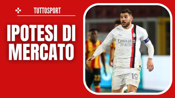 Theo Hernández AC Milan Lecce-Milan 2-2 Serie A 2023-2024 calciomercato