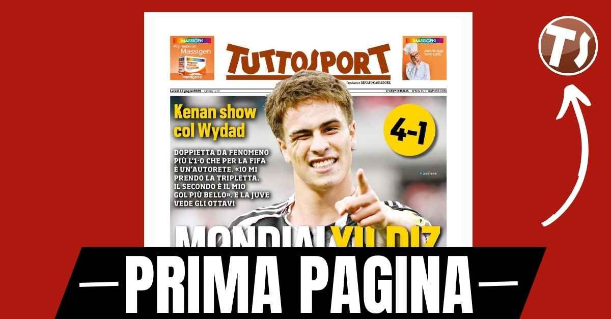 Prima pagina Tuttosport: “Torino e Milan, si parla pure di Bondo” Prima pagina Tuttosport: “Torino e Milan, si parla pure di Bondo”