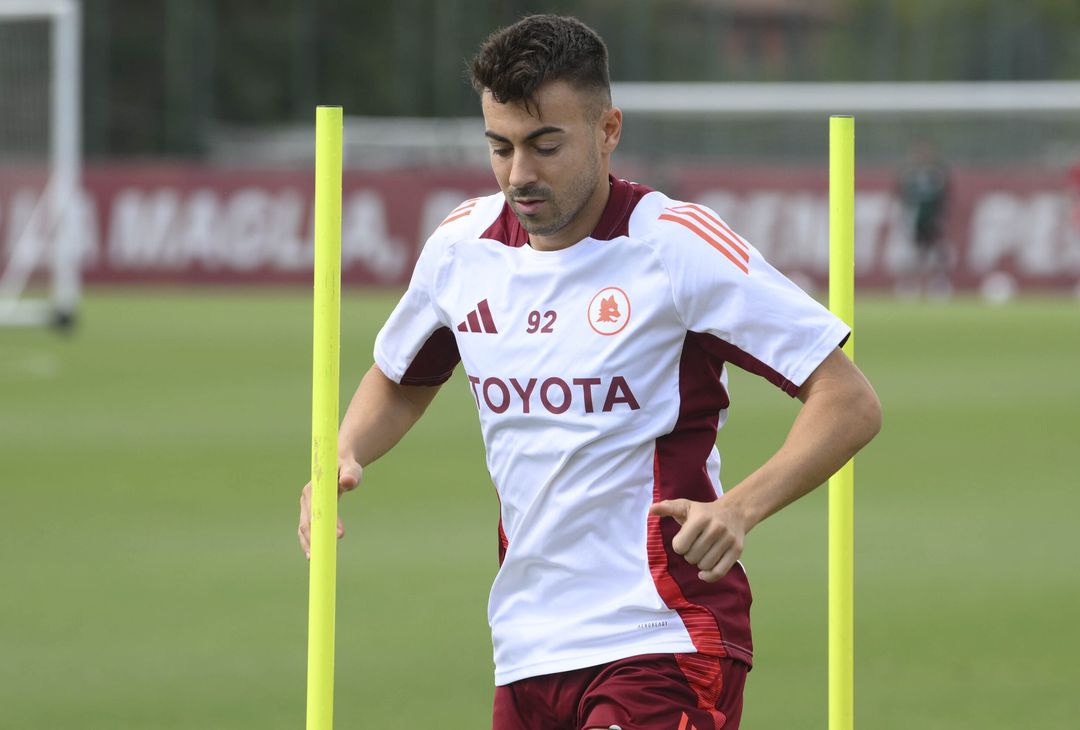 Roma, l’allenamento a Trigoria a due giorni dall’Athletic Bilbao – FOTO GALLERY - immagine 6