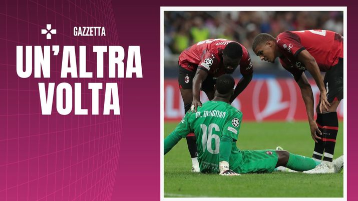 Mike Maignan AC Milan Milan-Newcastle 0-0 Champions League 2023-2024