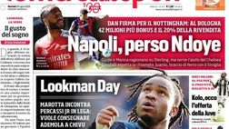 Il Napoli sui media: le prime pagine dei quotidiani di oggi