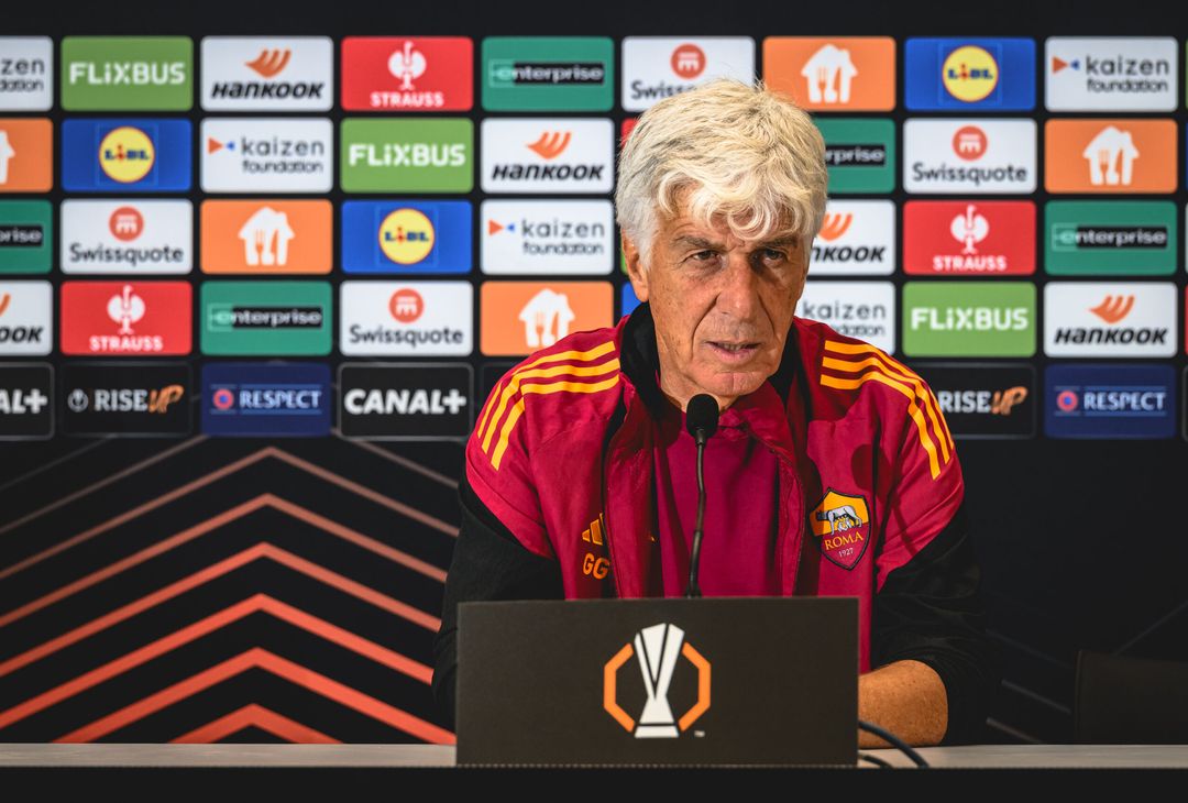 Nizza-Roma, la conferenza stampa di Gasperini ed El Aynaoui – FOTO GALLERY - immagine 2