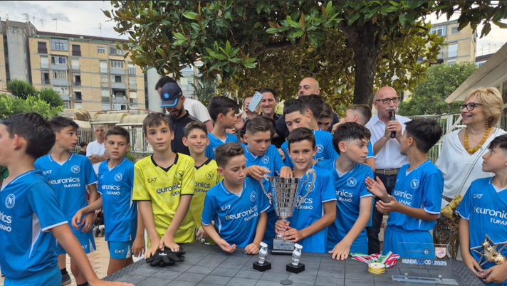 Mundianapoli 2025, la SSC Napoli esordienti trionfa alla festa dello sport a Scampia - immagine 1