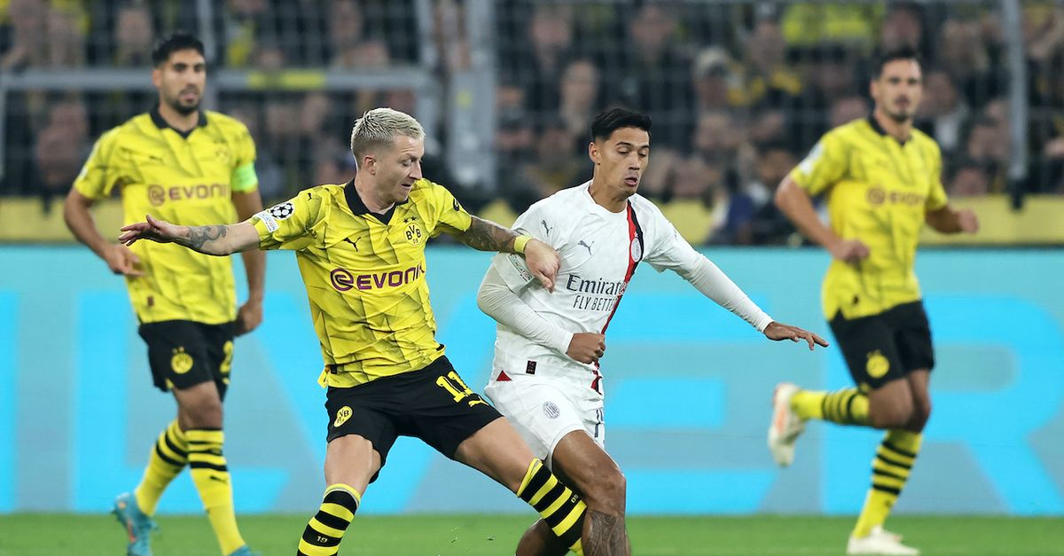 Borussia Dortmund Milan 0 0 al 45?: troppa sofferenza dietro | UCL News