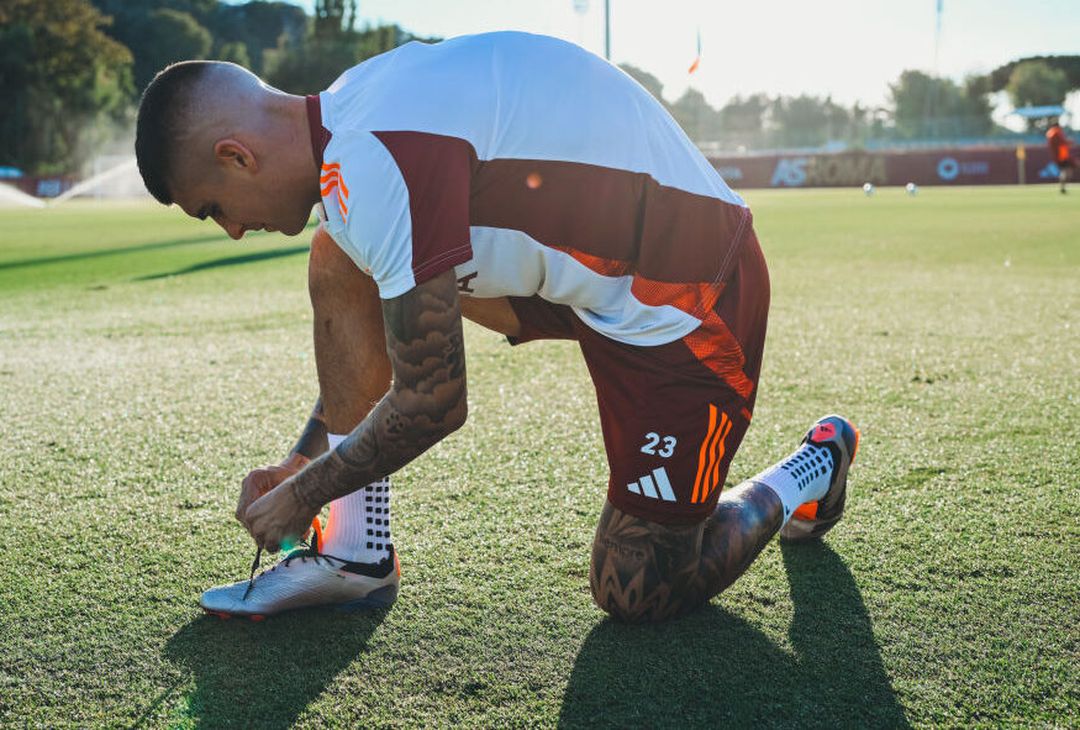 Roma, l’allenamento di oggi in vista dell’Udinese – FOTO GALLERY - immagine 17