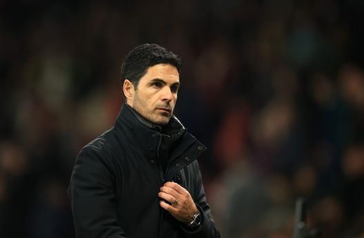 Mikel Arteta, allenatore dell'Arsenal. (Foto di Carl Recine/Getty Images) Il calcio più puro, il destino più crudele: l’Arsenal e il vuoto sotto la coppa- immagine 4