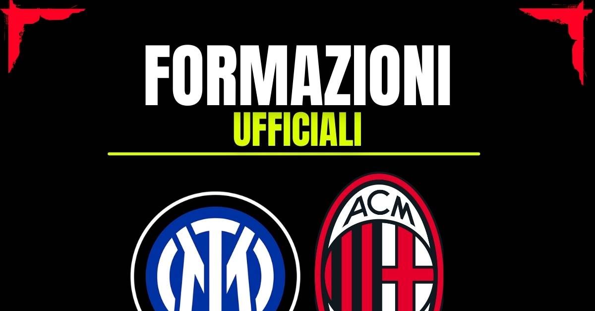 Derby Inter Milan, le formazioni ufficiali: torna Rabiot. Ecco chi gioca sulla sinistra