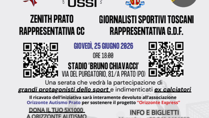 Prato, “In campo per l’inclusione”: calcio e solidarietà per l’autismo - immagine 1
