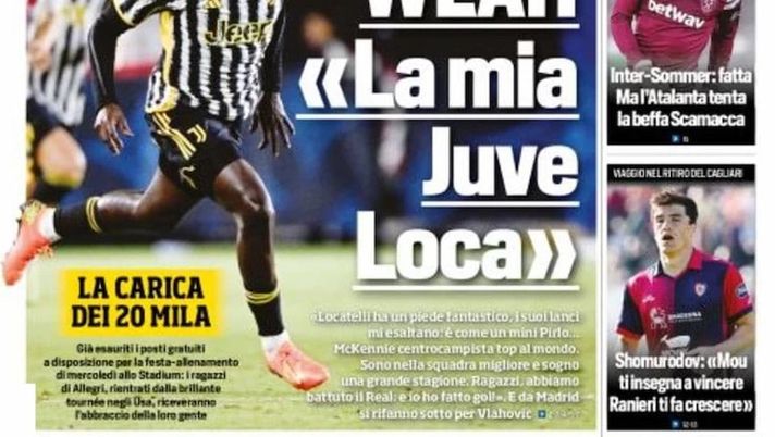 EDICOLA TS – Inter, fatta Sommer. Ma l’Atalanta tenta la beffa Scamacca - immagine 1