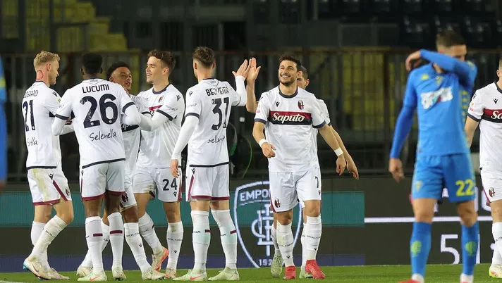 Il Bologna asfalta l’Empoli al Castellani, finale di Coppa Italia ad un passo - immagine 1